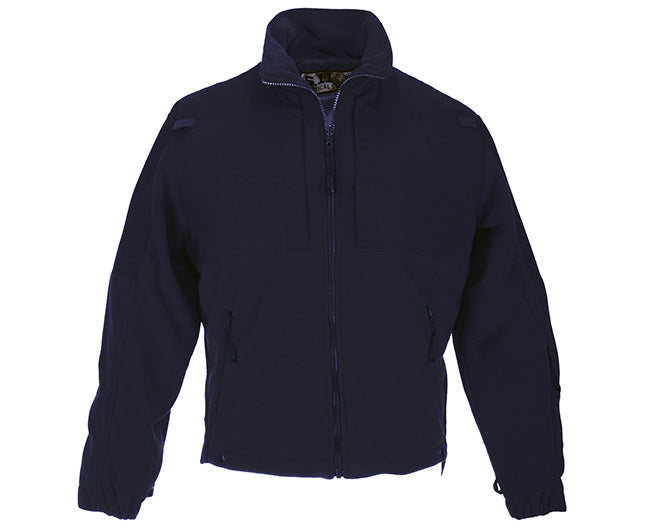 Navy sale black fleece