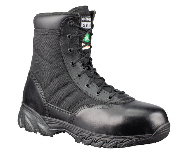 Black sale composite boots